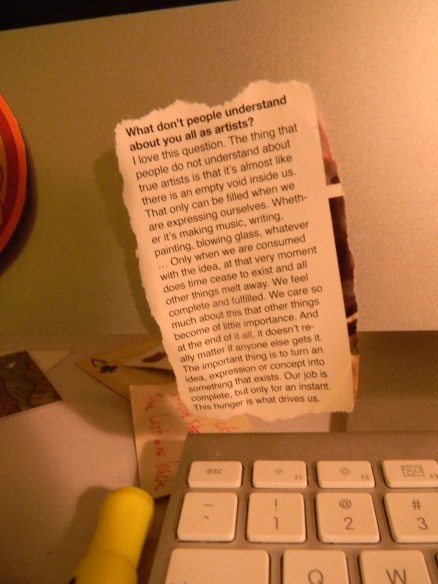 Now this is a cool quote.