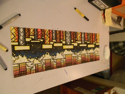 Cool desk shot of Pipes