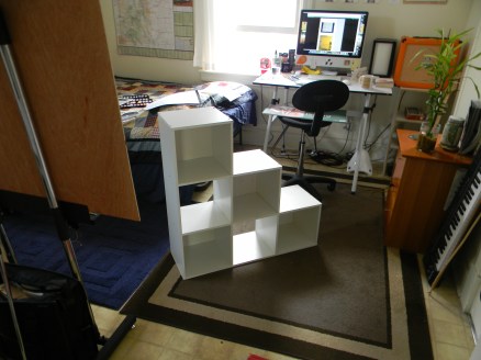 Cube shelf