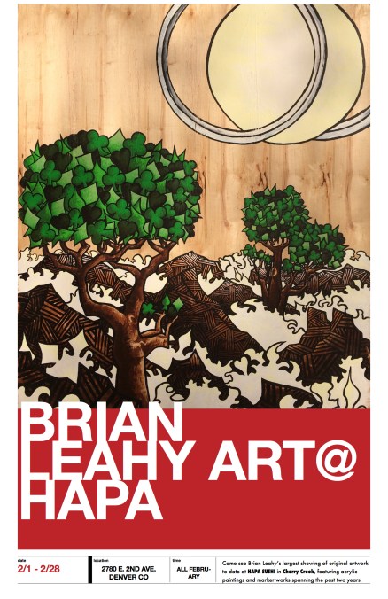 HAPA Cherry Creek show poster