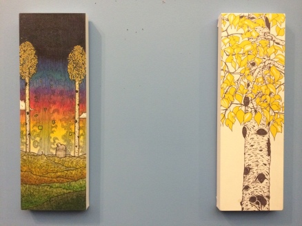 Left: "Alive in '85" Right: "Aspen By The Creek"